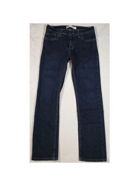 Levis Performance 511 Slim Size 14 Reg Girls Dark Blue Wash
